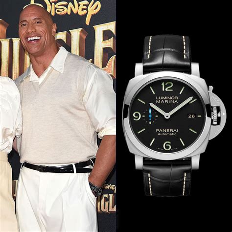 dwayne johnson panerai watch|the rock panerai watch.